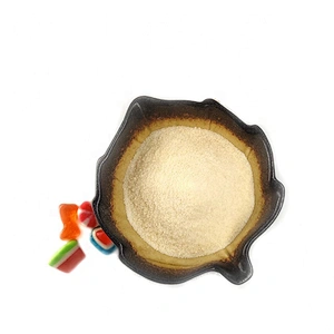 Wholesale Halal Edible Gelatin Powder From Bovine Skin for Gummies 120-220 Bloom