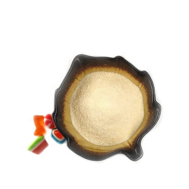 Wholesale Halal Edible Gelatin Powder From Bovine Skin for Gummies 120-220 Bloom